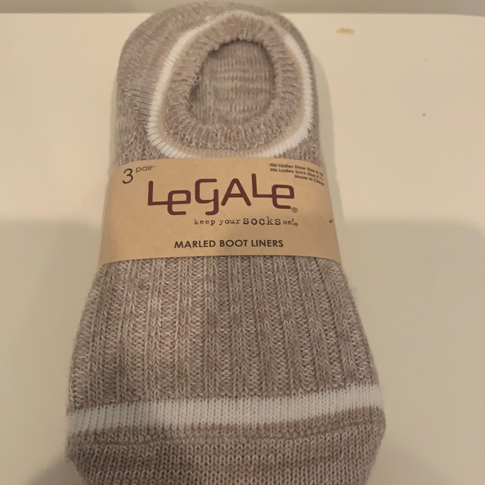 Marled Boot Liners  soft and comfortable 3 pairs